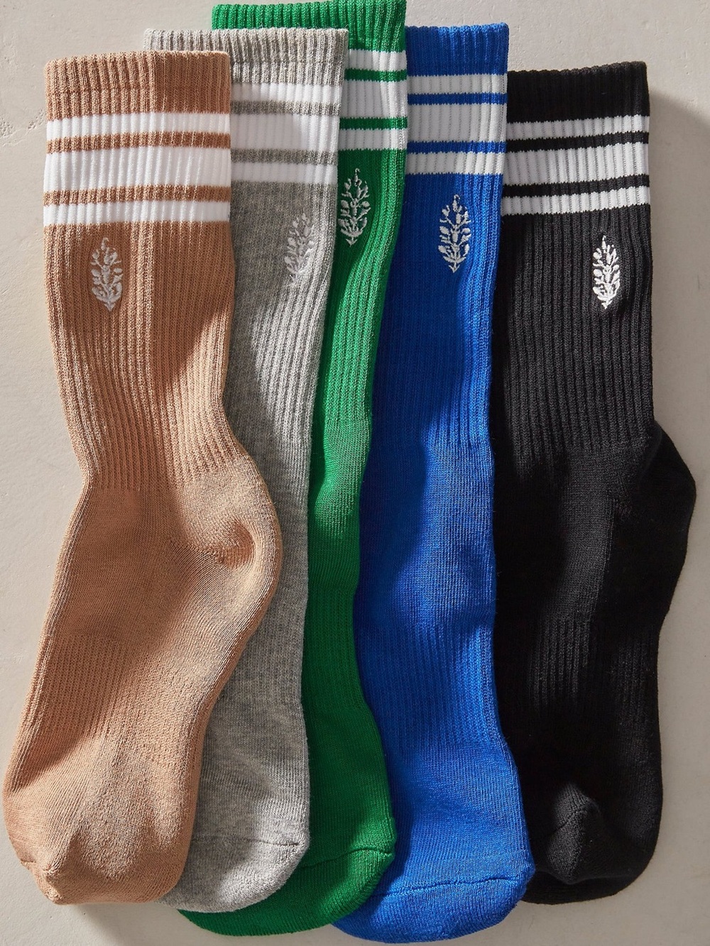 Free People Movement Logo Stripe Tube Sock